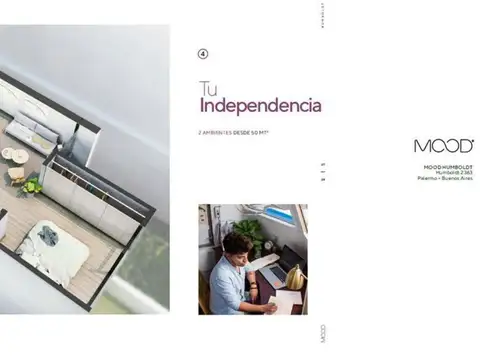 Departamento en Venta de 1 dormitorio