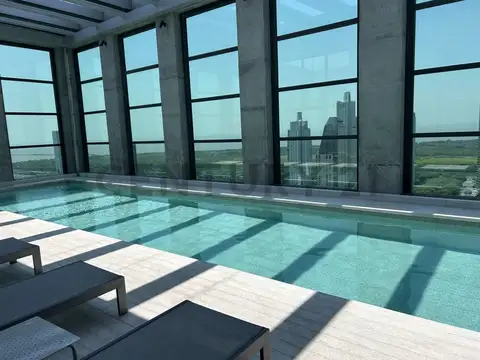 ALQUILER MONOAMBIENTE CON COCHERA EN HUERGO 475, EDIFICIO DE CATEGORÍA.