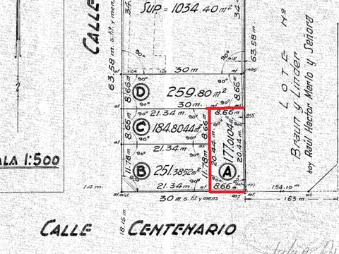 Casa 3 ambientes con 1 baño