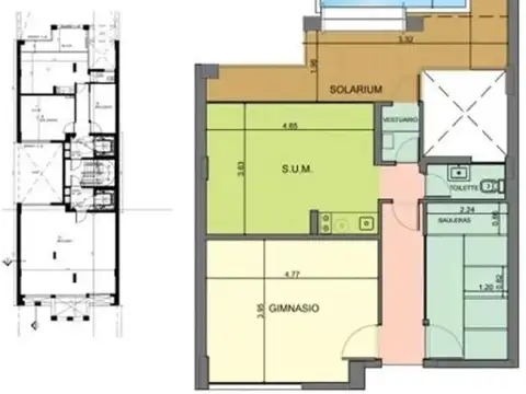 Departamento en Venta de 1 dormitorio