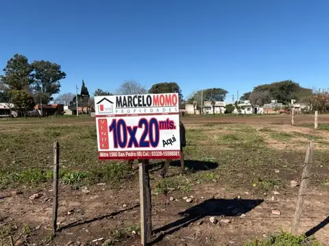 Terreno en Venta en San Pedro, Partido de San Pedro