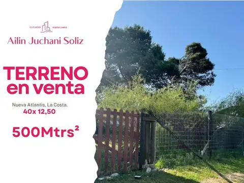 Terreno en Venta en Nueva Atlantis, Partido de La Costa