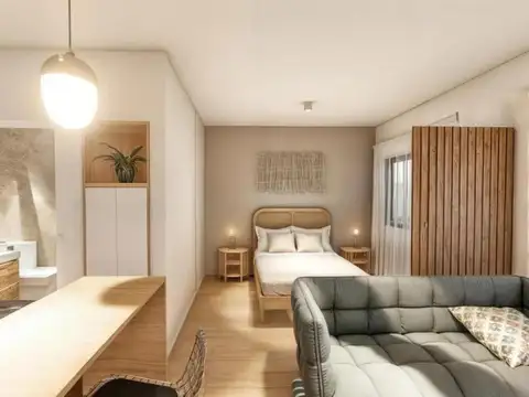 Departamento Monoambiente con 1 baño