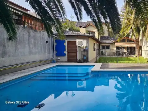 S. MARTIN ctro CHALET 5 AMB COCH 3 AUTOS QUINCHO PARR PILETA