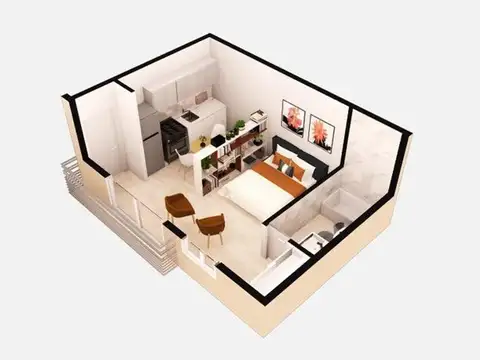 Departamento en Venta en Ciudadela, USD 65.000