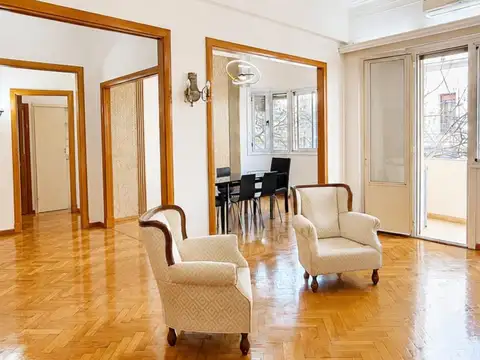 Venta departamento 3 ambientes balcones Balvanera
