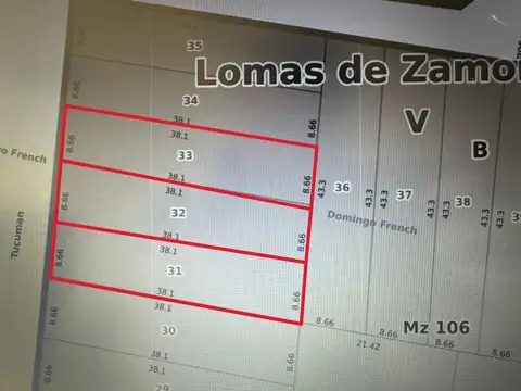 Terreno en Venta de 330,0 m2