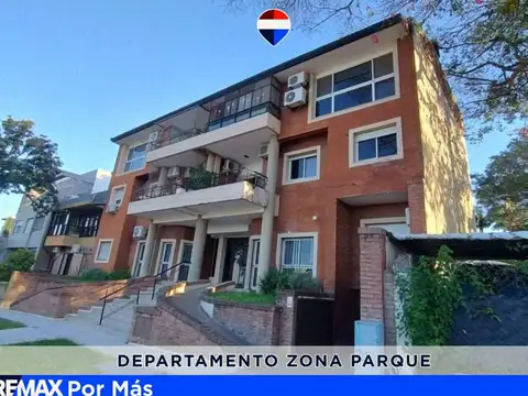 Depto 2 dormitorios, zona parque - apto credito