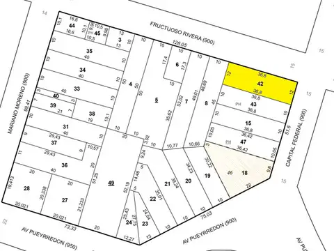Terreno en Venta de 441,0 m2