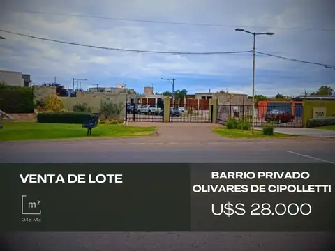 Terreno / Lote en venta de 348m2 ubicado en Luján de Cuyo
