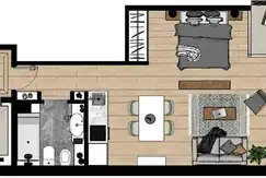 Blason Posadas y Callao de 40 Unidades en Recoleta