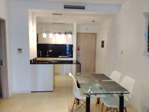 Departamento 2 ambientes con 2 baños