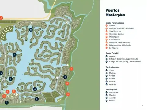 Lote A La Laguna, Barrio Ceibos, Puertos Del Lago