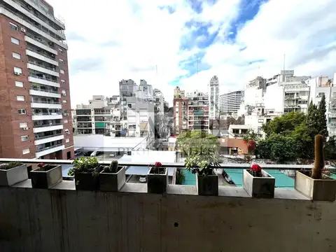 Departamento 2 ambientes con 1 baño