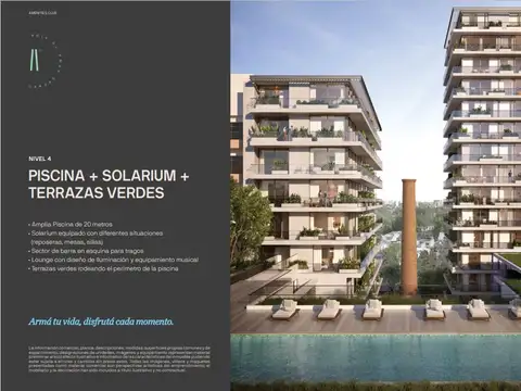 2 Amb. en POZO, Torre LUCIA, Complejo CANVAS, Barracas