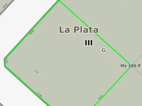 Terreno en venta - 60 mts x 60 mts - 3.092mts2 - Lisandro Olmos Etcheverry