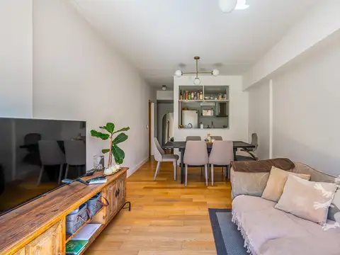 Departamento 2 ambientes con 1 baño