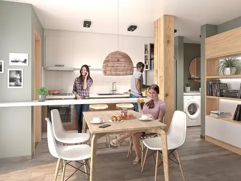 Departamento en Venta de 1 dormitorio