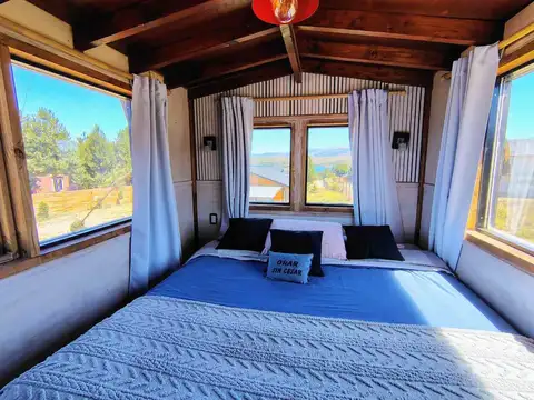 venta de 2 casas y amplio lote + galpon Dina Huapi
