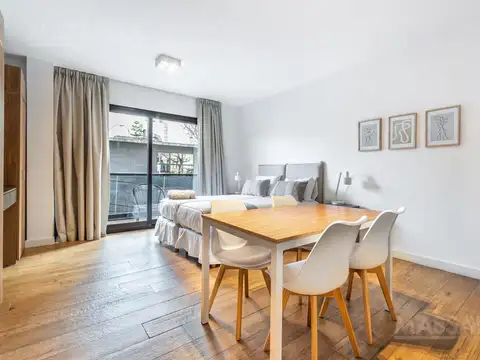 Dpto monoamb  ideal Airbnb amoblado y equipado - Belgrano