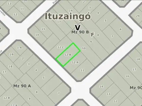 Terreno en Venta de 375,0 m2