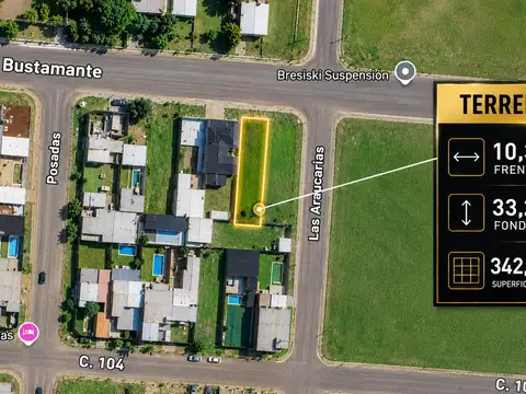 TF811 - TERRENO EN VENTA B° YVYRÁ PYTA - SOBRE AV. BUSTAMANTE