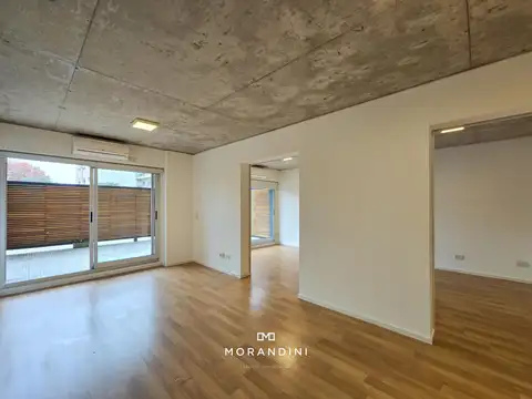 Depto 2 ambientes, patio, cochera, pileta, gimnasio en chacarita
