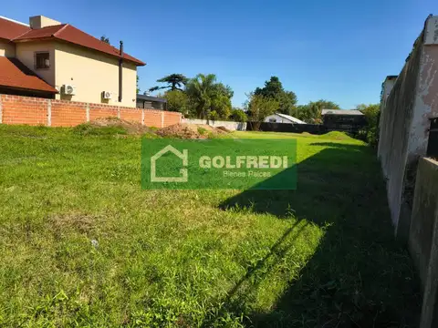 Terreno en Venta 20  mts Frente