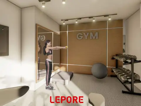 Departamento 3 ambientes con 2 baños