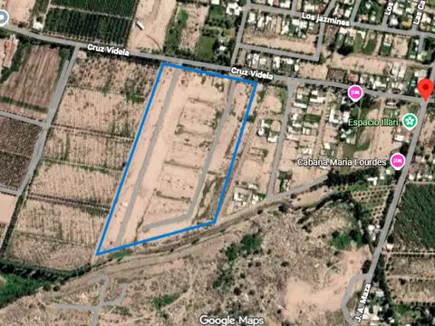 VENTA LOTE 500 m2 BARRIO LA ARBEQUINA LUNLUNTA