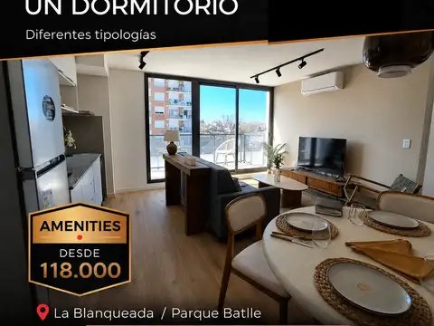 Apartamentos en Pozo en Venta en La Blanqueada/Parque Batlle Mono, 1 y 2 dorm