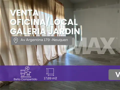 Venta oficina/local galeria jardin - neuquen
