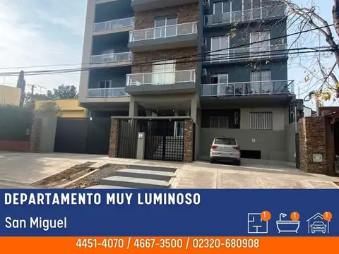 Departamento en Alquiler en San Miguel, Partido de San Miguel
