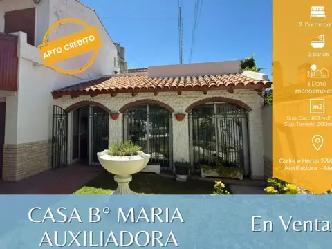 VENTA CASA 2 DOMITORIOS C/MONOAMBIENTE NEUQUÉN