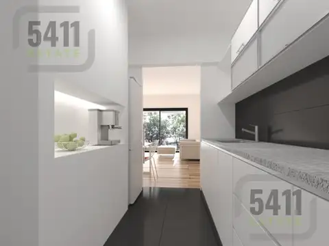 Departamento Monoambiente con 1 baño