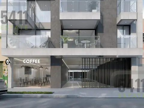 Venta Depto Monoambiente contrafrente balcon en Boedo