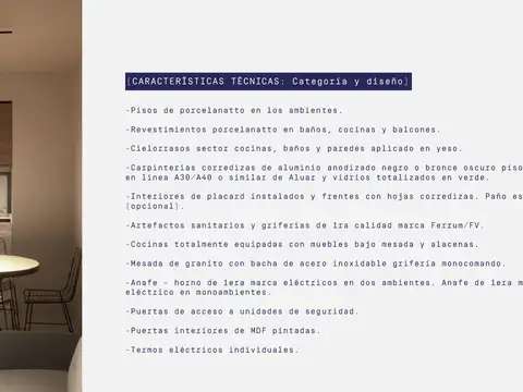 Departamento en Venta de 3 ambientes