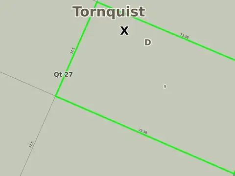 Terreno en Venta 73  mts Fondo