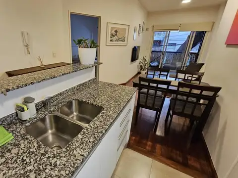 Departamento 2 ambientes con 1 baño