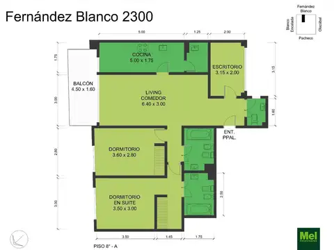Departamento en Venta de 4 ambientes