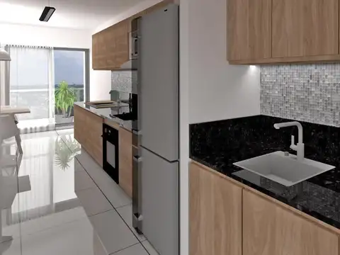 Departamento en Venta de 1 dormitorio