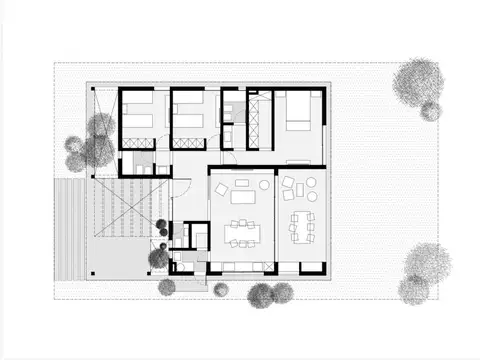 Casa 4 ambientes con 3 baños