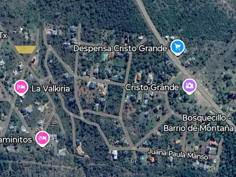 Venta Lote en Villa General Belgrano Córdoba