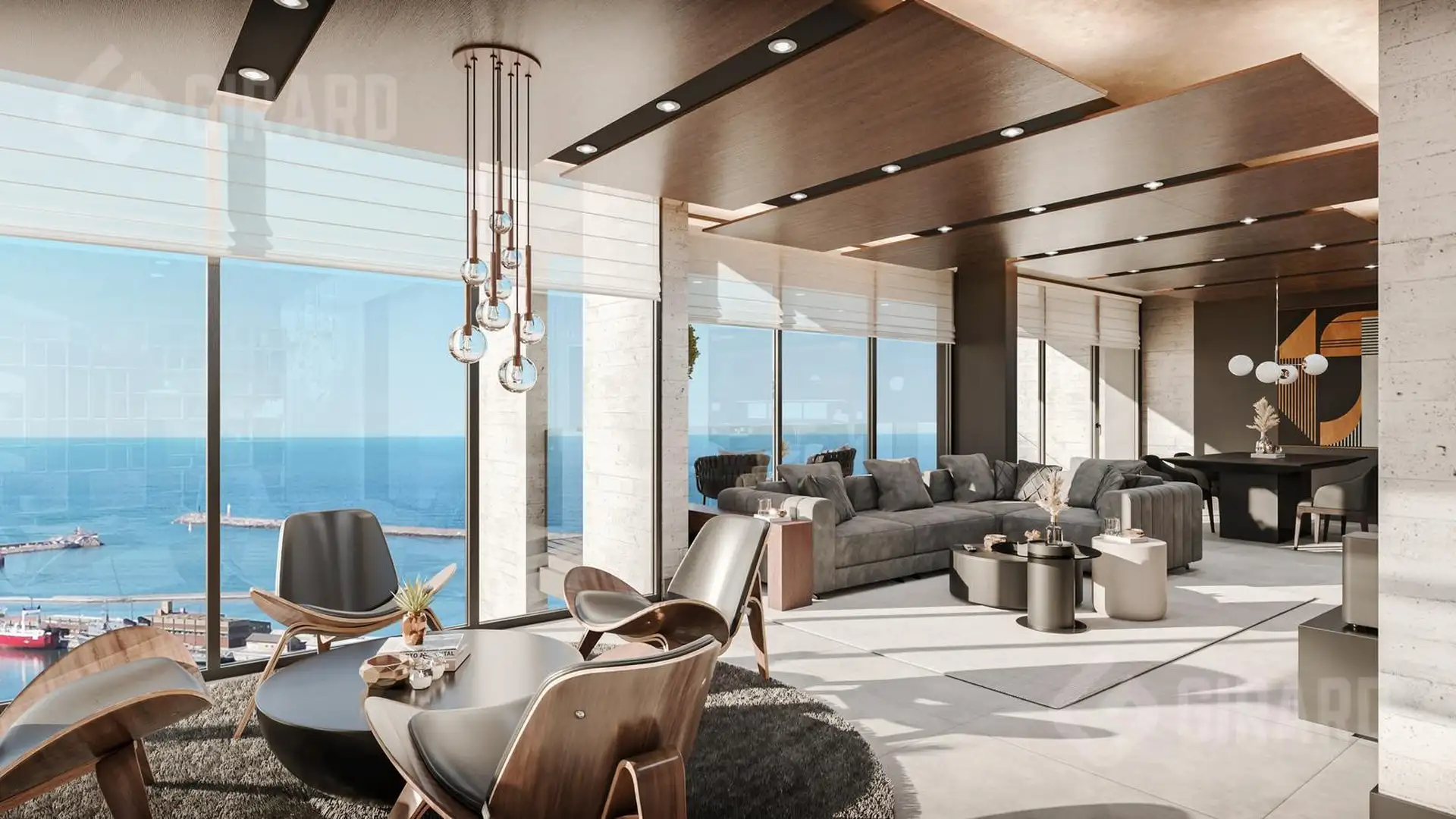 Piso 4 amb con vista al mar, 235m² — Alem