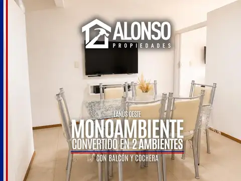 Venta - Monoambiente convertido en 2 Ambientes con Balcón