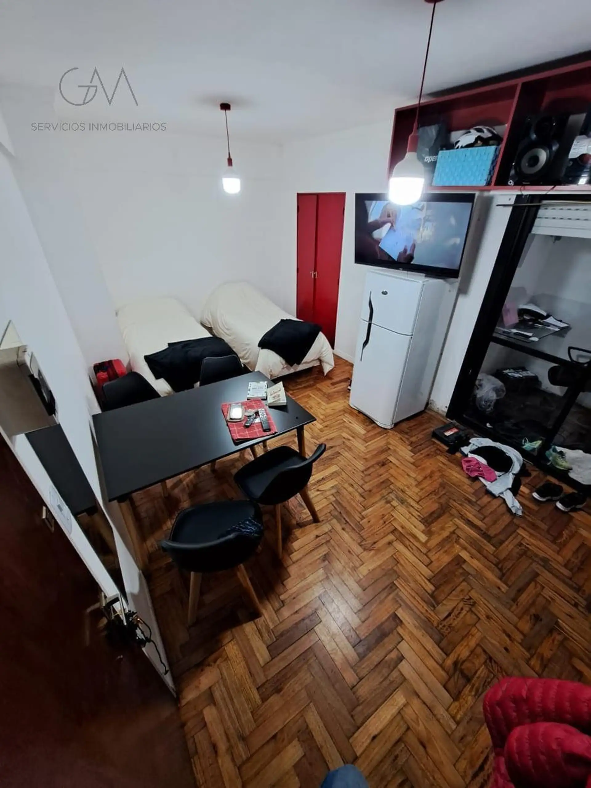 Departamento monoambiente con patio, 31m² — La Perla