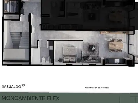Departamento en Venta de Monoambiente