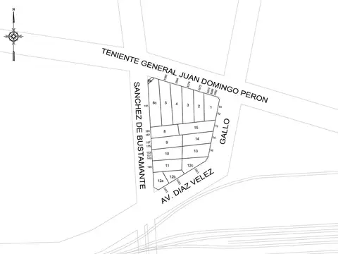Terreno en Venta en Almagro, USD 350.000