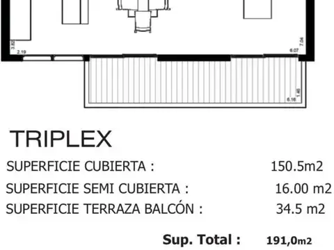 Departamento en Venta de 3 dormitorios