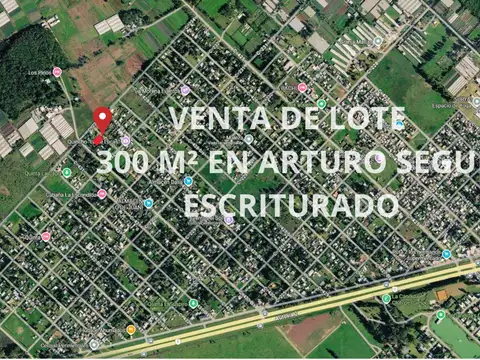 Terreno en Venta en Arturo Segui, Partido de La Plata